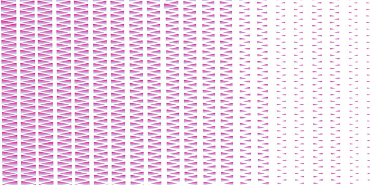 Abstract colorful halftone spiral dots on light color background. Illustration vintage polka art seamless halftone paper. Vector vortex circles and triangle technology.