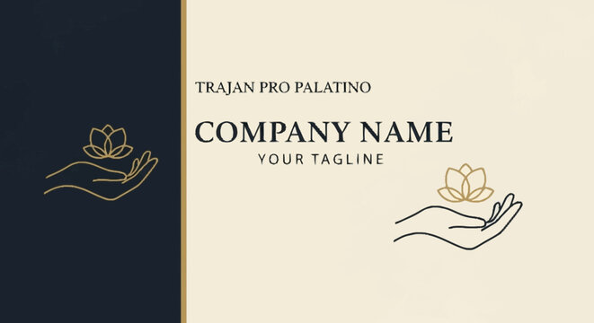 Business company logo template design.