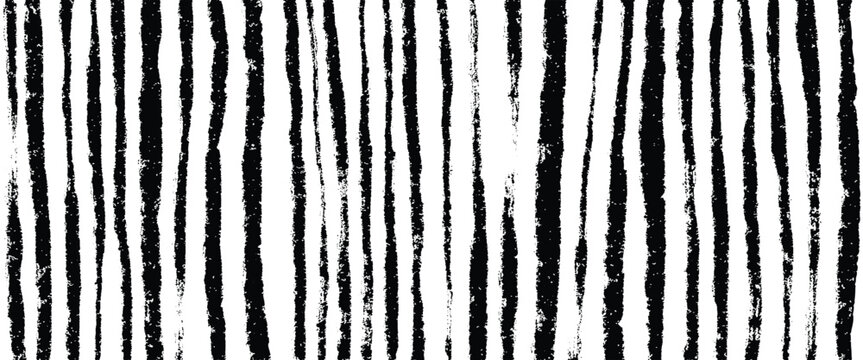 Vector distressed stripes on white background with subtle speckles and textured lines distressed effect.