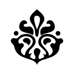 Obraz premium Classic Swirl Ornament Icon