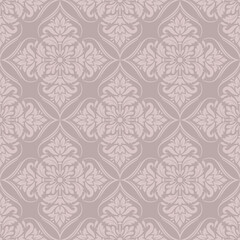 Fototapeta premium Vintage damask floral pattern with elegant vintage damask floral pattern design for luxury vintage damask floral pattern wallpaper and textile.