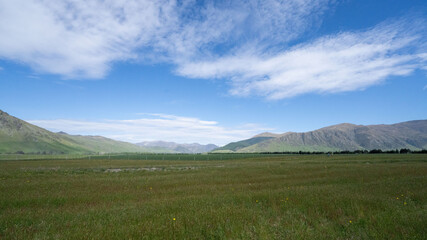 Fototapeta premium Mountain Landscape in the South Island, New Zealand