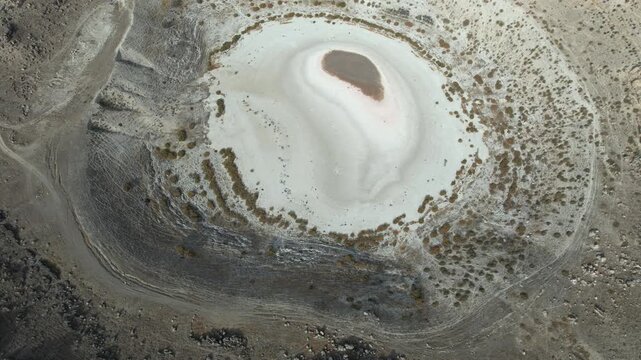 Meyil Sinkhole is located in Karapınar district of Konya.
