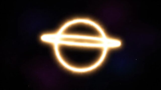 Solar eclipse ring of light.