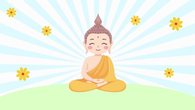 Buddha Vesak Video Animation