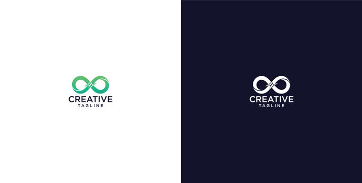 modern energy logo design, positive solution, icon, vector, premium.
