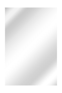 Vertical shiny clear glass reflection smart phone on transparent backgrounds illustration png