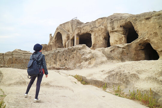 Amazing Ancient Uplistsikhe Cave City on the Rocky Massif of Shida Kartli Region, Georgia