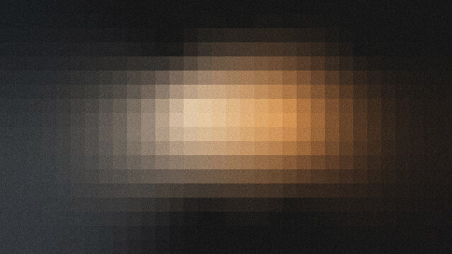 A minimalist abstract background featuring overlapping rectangular grid layers, warm beige-to-dark brown gradient transitions, and a subtle grainy noise texture.