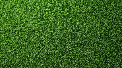 Obraz premium Close-up of vibrant green artificial grass, perfect for backgrounds and textures