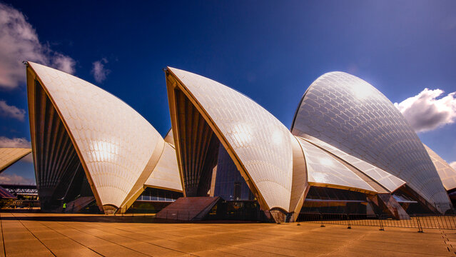 View of the opera house, Sydney NSW Australie