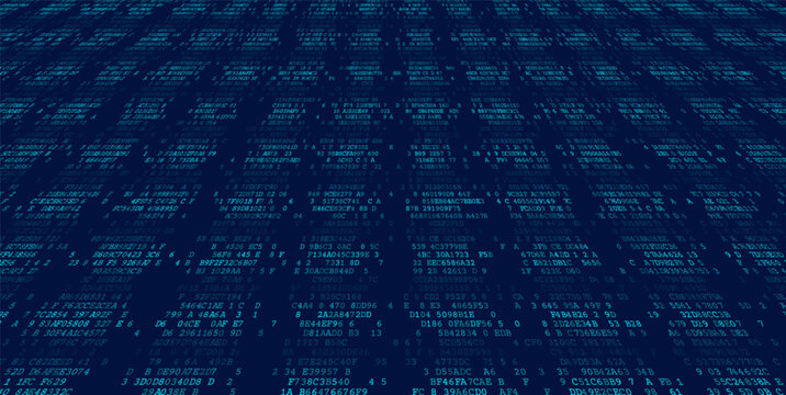 Digital Gridwork - A Structured Array of Binary Logic and Information Processing Blocks. Perspective.