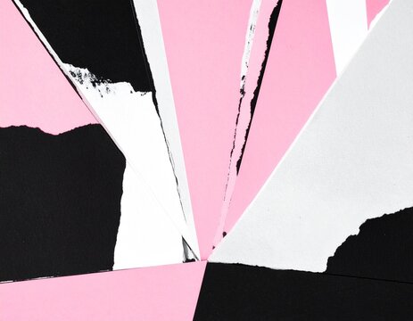 pink abstract geometric background