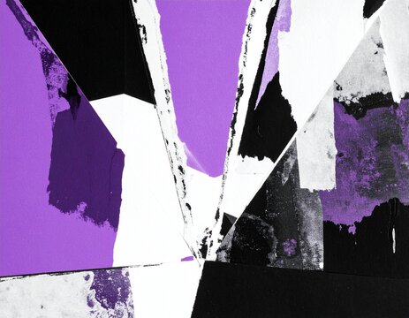 purple abstract geometric background