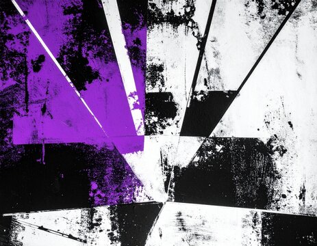 purple abstract geometric background