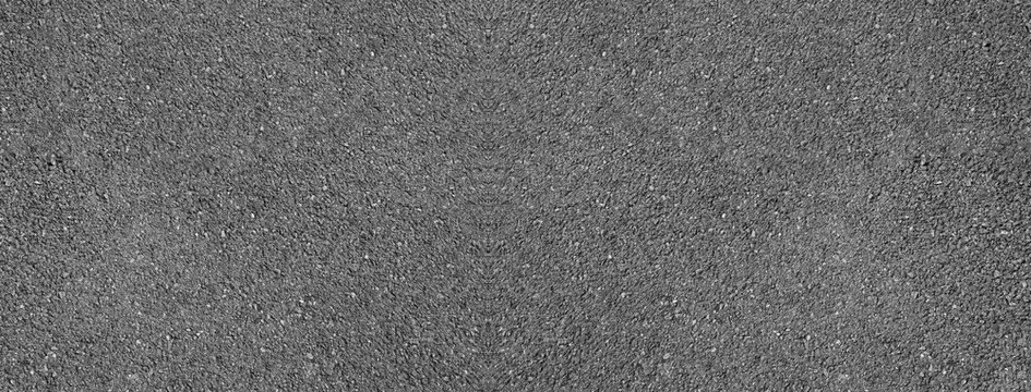 Top view of urban street road highway with concrete border, sidewalk Asphalt road top aerial view background Transportation backdrop black Asphalt texture stones with bitumen
