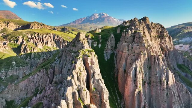 breathtaking view of a spectacular Vally in northwestern Iran 