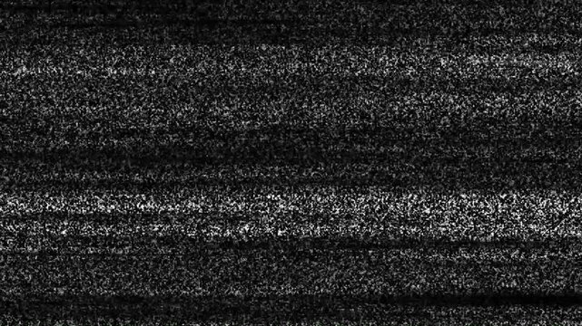 Retro Television Static Noise, no signal concept. Tv screen noise glitch effect. Bad Tv Signal animation and TV static. TV snow or noise background