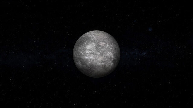 3d mercury planet