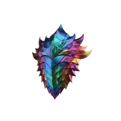 Fototapeta premium Iridescent Dragon Scale Armor Piece