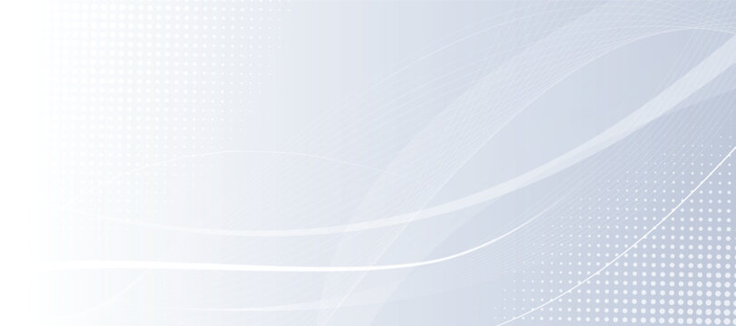 Abstract white digital dynamic wave background. Futuristic hi-technology concept.