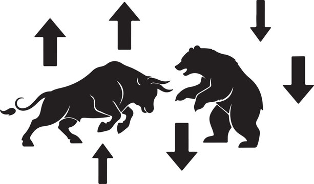 Profit growing green and red arrow icons. Isolated vector icon. Progress bar. Growing graph icons graph sign. Chart increase profit. Growth success arrow icon. EPS 10