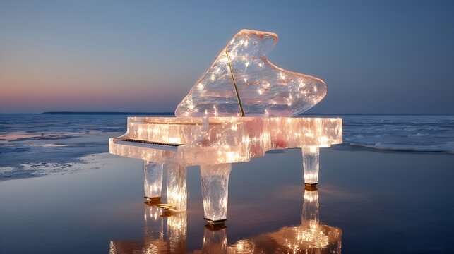 0717 remote arctic landscape with a floating grand piano made from 0019c2e8 ae3e 40bf 97b6 8d91fb2d1910 1 moredetail v3 x4 5824x3264