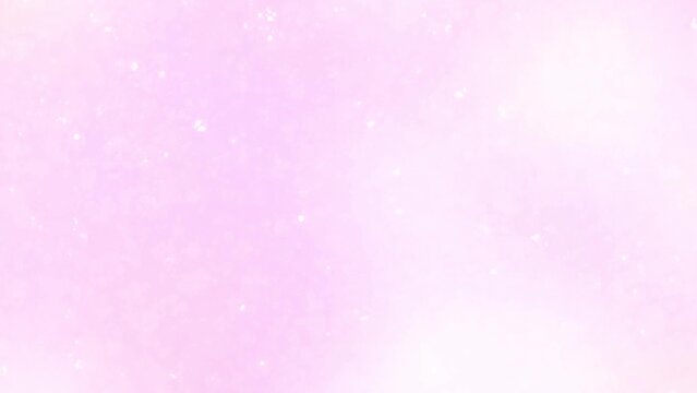 Soft Pink Bokeh Background with Sparkling Glitter Particles for Greeting Cards 4K 30sec Loop