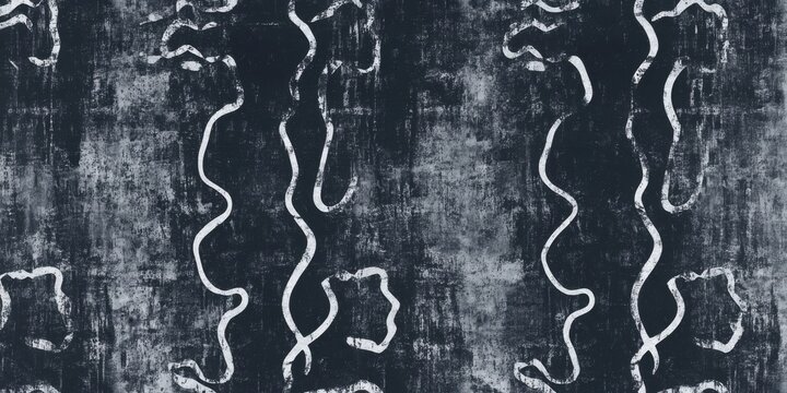 Abstract pattern with grunge texture and artistic lines on modern monochrome background, ideal wallpaper or decor for creative design