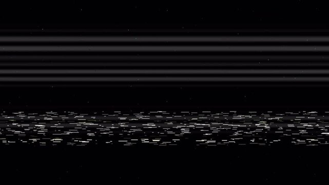 VHS Glitch Transition &ndash; Retro Scanline Noise Overlay Analog Distortion Cinematic Effect 4K 5s