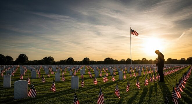 Honoring fallen heroes on memorial day a solemn tribute to us military veterans