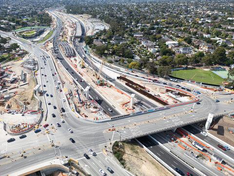 North East Link Under Construction in Melbourne Australia