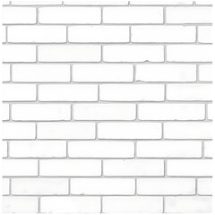 Obraz premium White Brick Wall Texture Background Seamless Pattern.