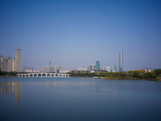 Fototapeta premium Landscape of Xiamen Yuanbo Garden, Fujian Province