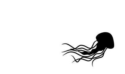 graphic representation of a jellyfish © zorica