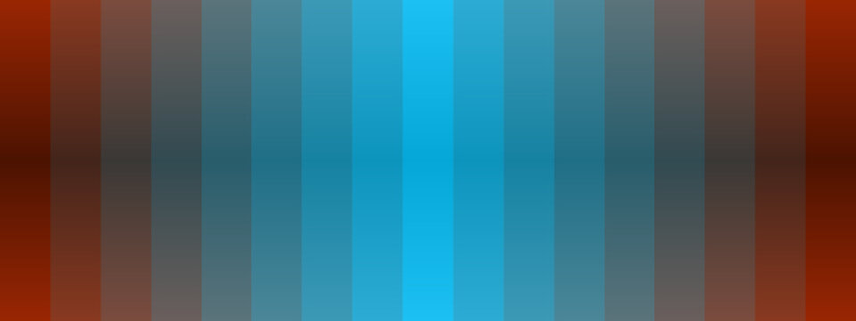 Symmetrical thermal imaging heat map background with vertical stripes and infrared temperature gradient