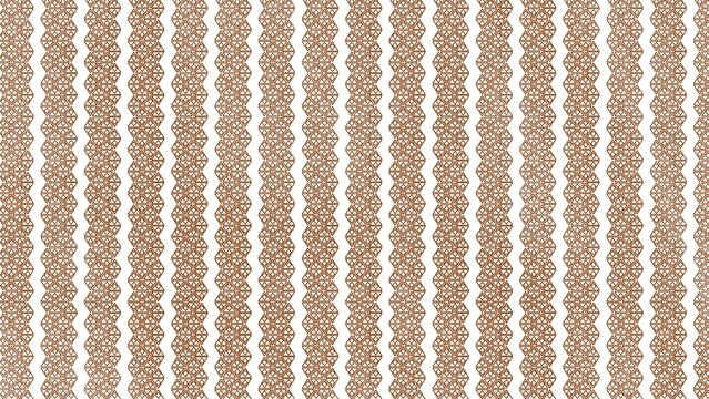 Abstract seamless brown geometric pattern design on a clean white background texture