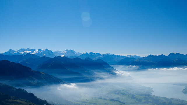 


Majestic Alpine Peak Above a Sea of Clouds