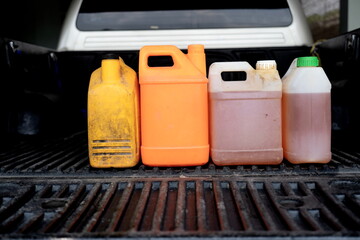 gas pump nozzle © K.Pornsatid