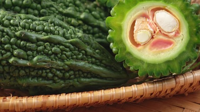 Bitter melon is a medicinal plant.