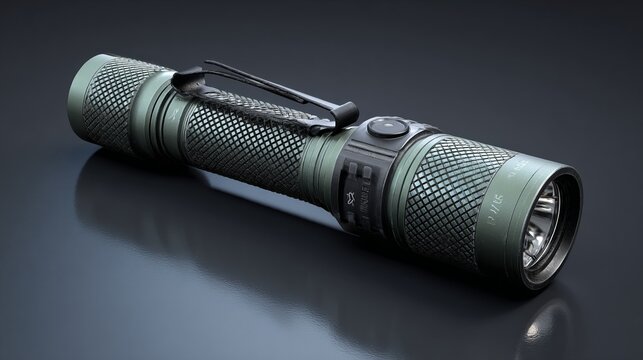 Tactical Military Flashlight with Advanced Features