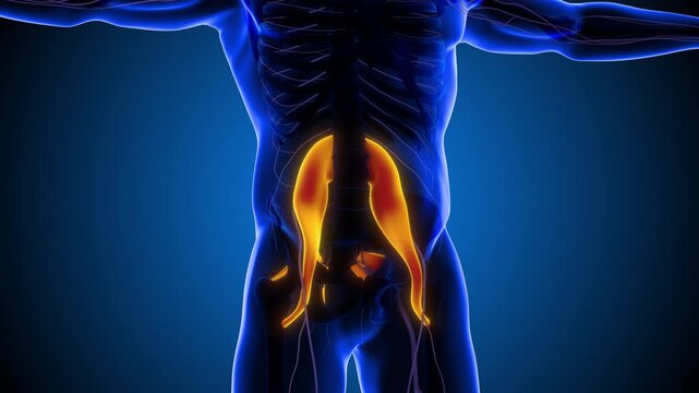 Hip Flexor Psoas Major Muscle Detailed View