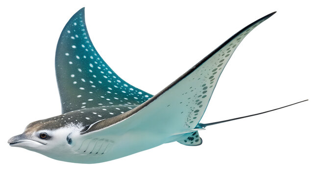 Stingray isolated on transparent background