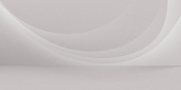 Minimal abstract light gray background for product presentation. Soft shadow and light from windows on white wall grainy.