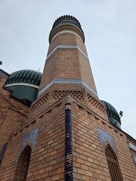 Tower of Kumushkan Ziyoratgokhi in Kumushkon, Uzbekistan