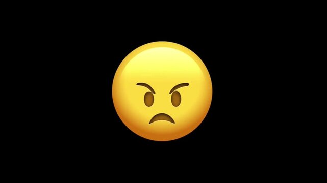 Angry Face Face Animated Emoji.