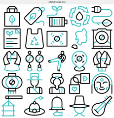 Fototapeta premium medical icons set