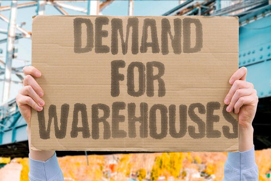 "Demand For Warehouses" The demand for new warehouses is at an all-time high as e-commerce continues to outgrow existing storage capacity. WAREHOUSE. LOGISTICS. SUPPLY. DEMAND. GROWTH.