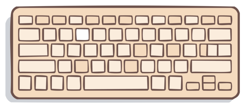 Blank Keyboard Key Png