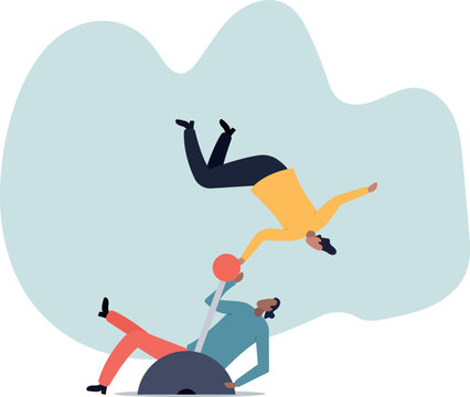 Paradigm shift technology to new business level, control or shifting speed for company growth, transformation and disruption.human life and situation.